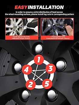 Amazon.com: Sposuit M12x1.25 Lug Nuts - Replacement for 2002